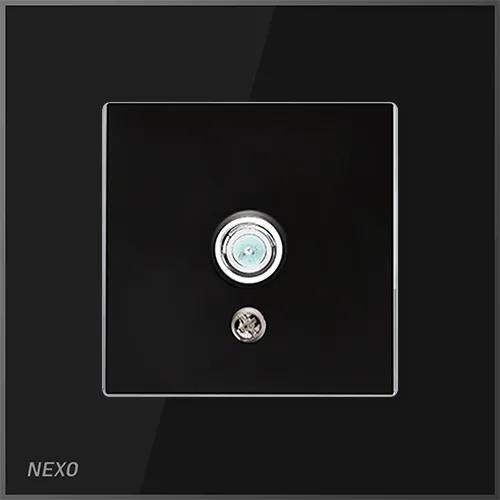 کلید مکانیکی پریز آنتن رنگ سفید و مشکی